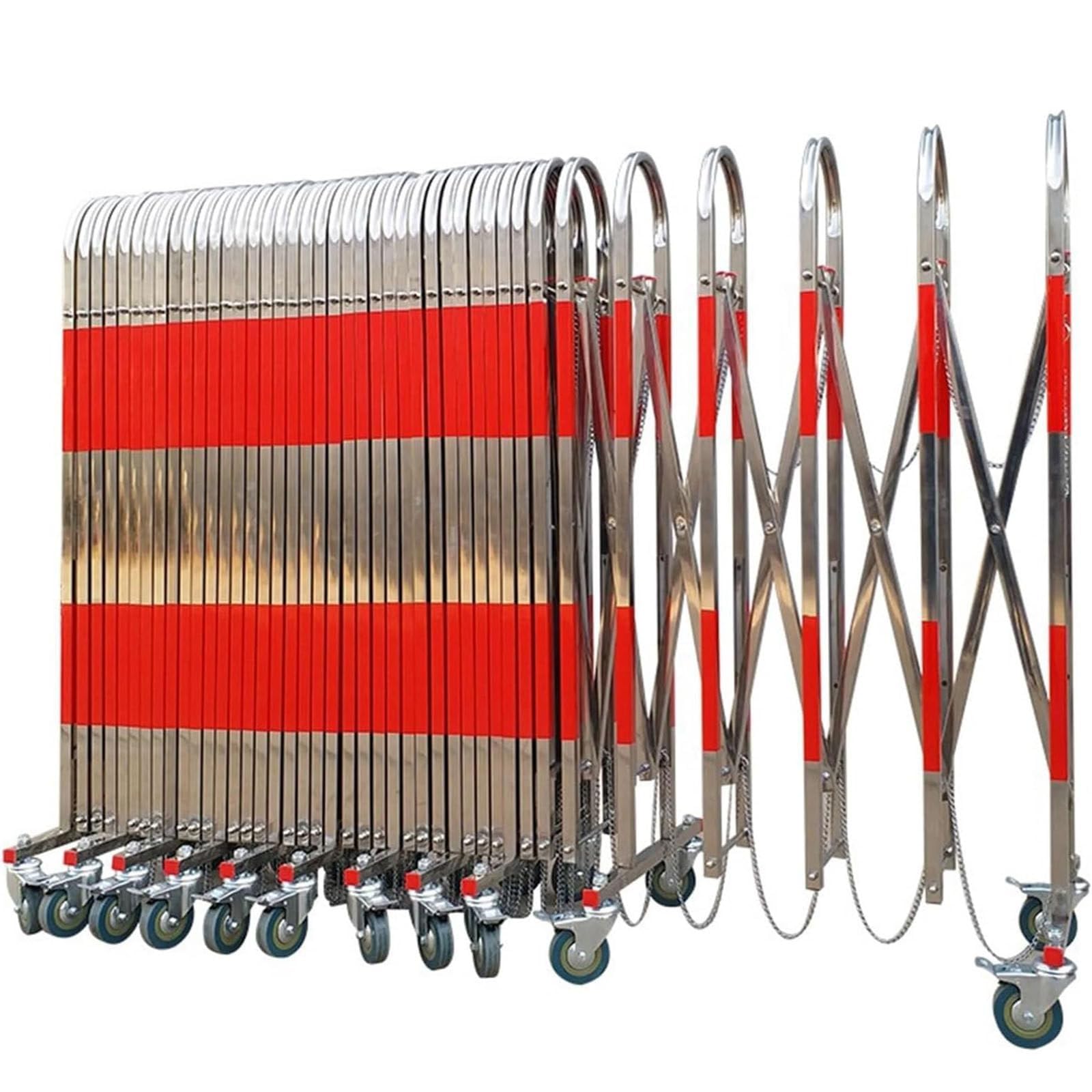 Barrière pliante pour garage extérieur idéale pour sécuriser les zones de stationnement