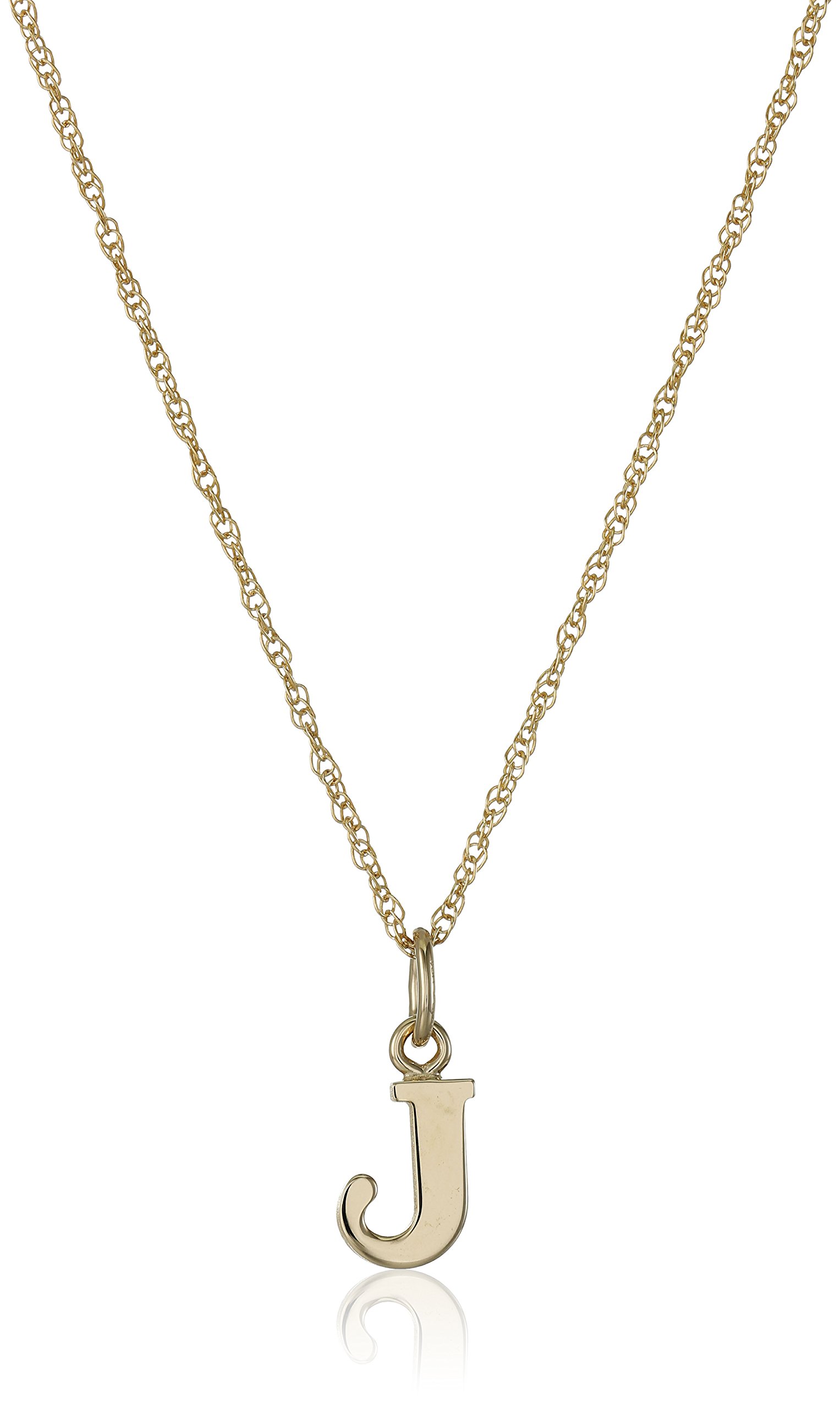 Amazon Essentials14k Gold-Filled Letter Charm Pendant Necklace (previously Amazon Collection)