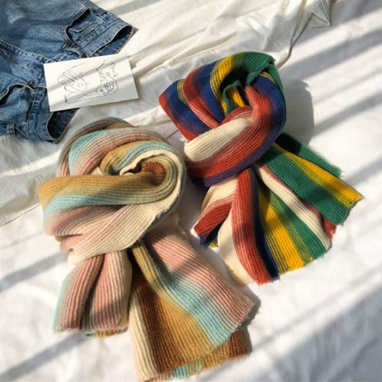 Sciarpa Sciarpa Di Moda Sciarpa Di Cashmere Imitazione Morbida Sciarpa Lavorata A Maglia Calda Invernale Per Regalo Scialle