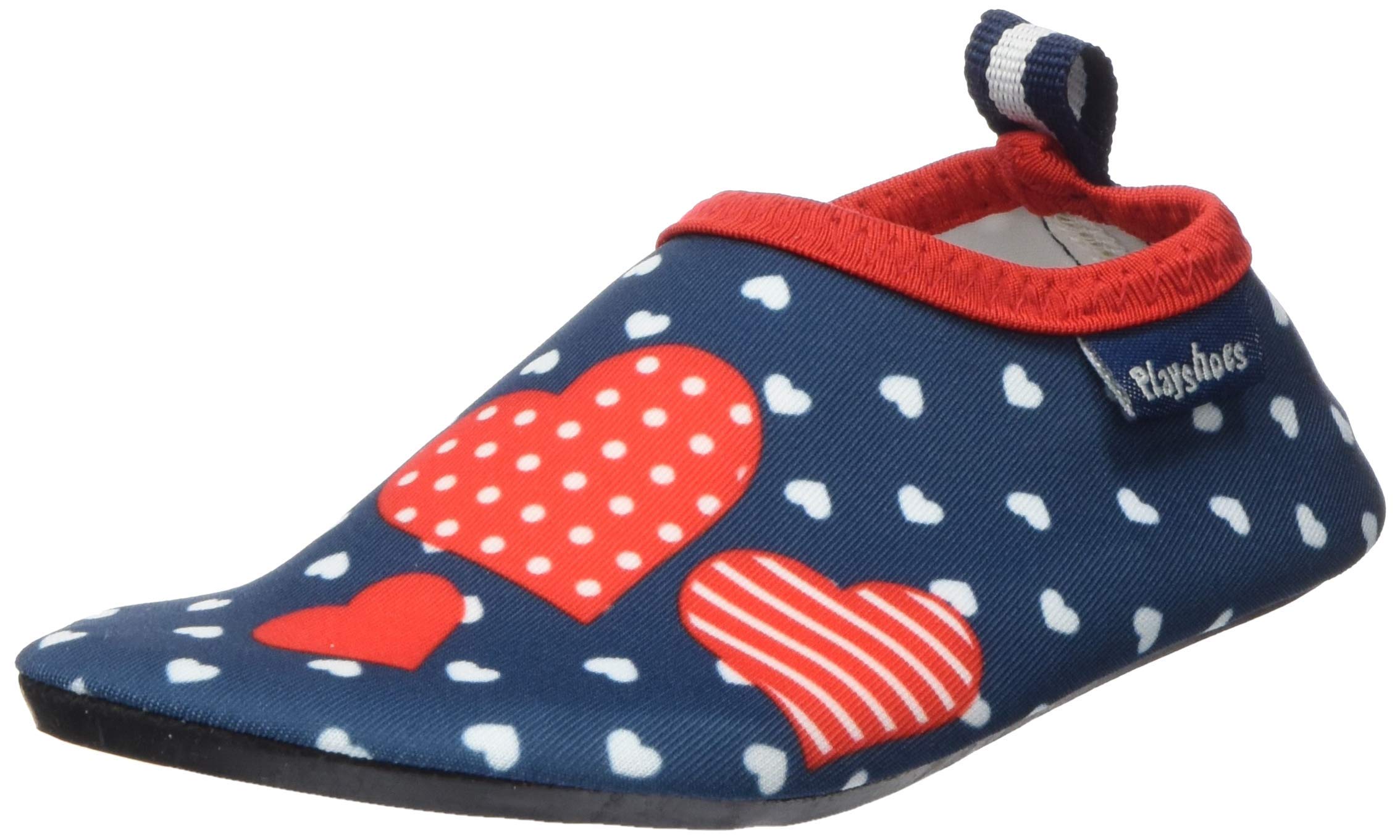 Playshoes Unisex-Kinder Herzchen Laufschuh, Marine 11, 30/31 EU