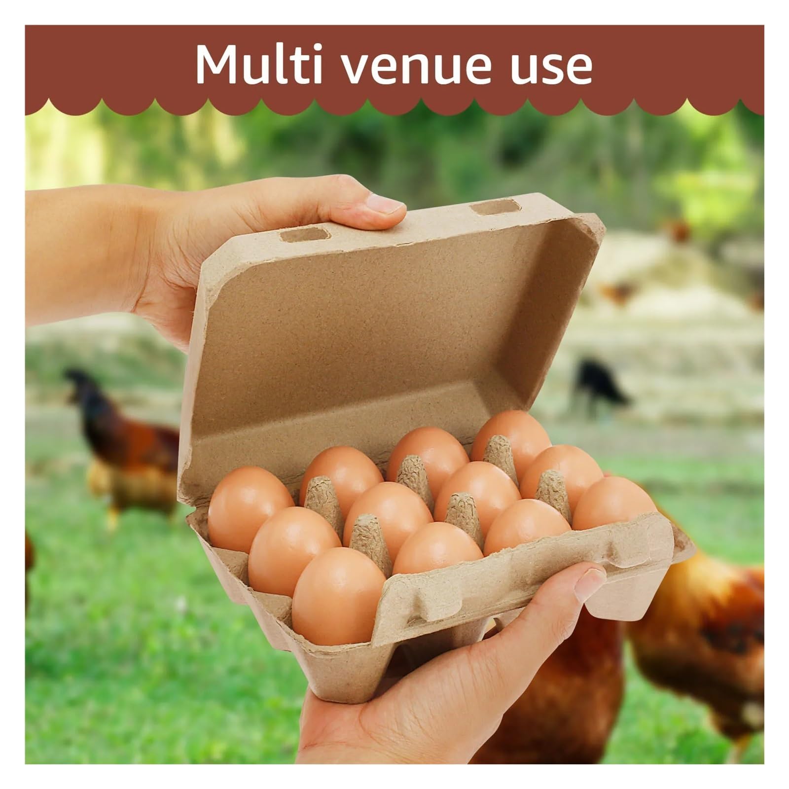 Cartón De Huevos, Caja De Almacenamiento De Huevos Multiusos for El Hogar
