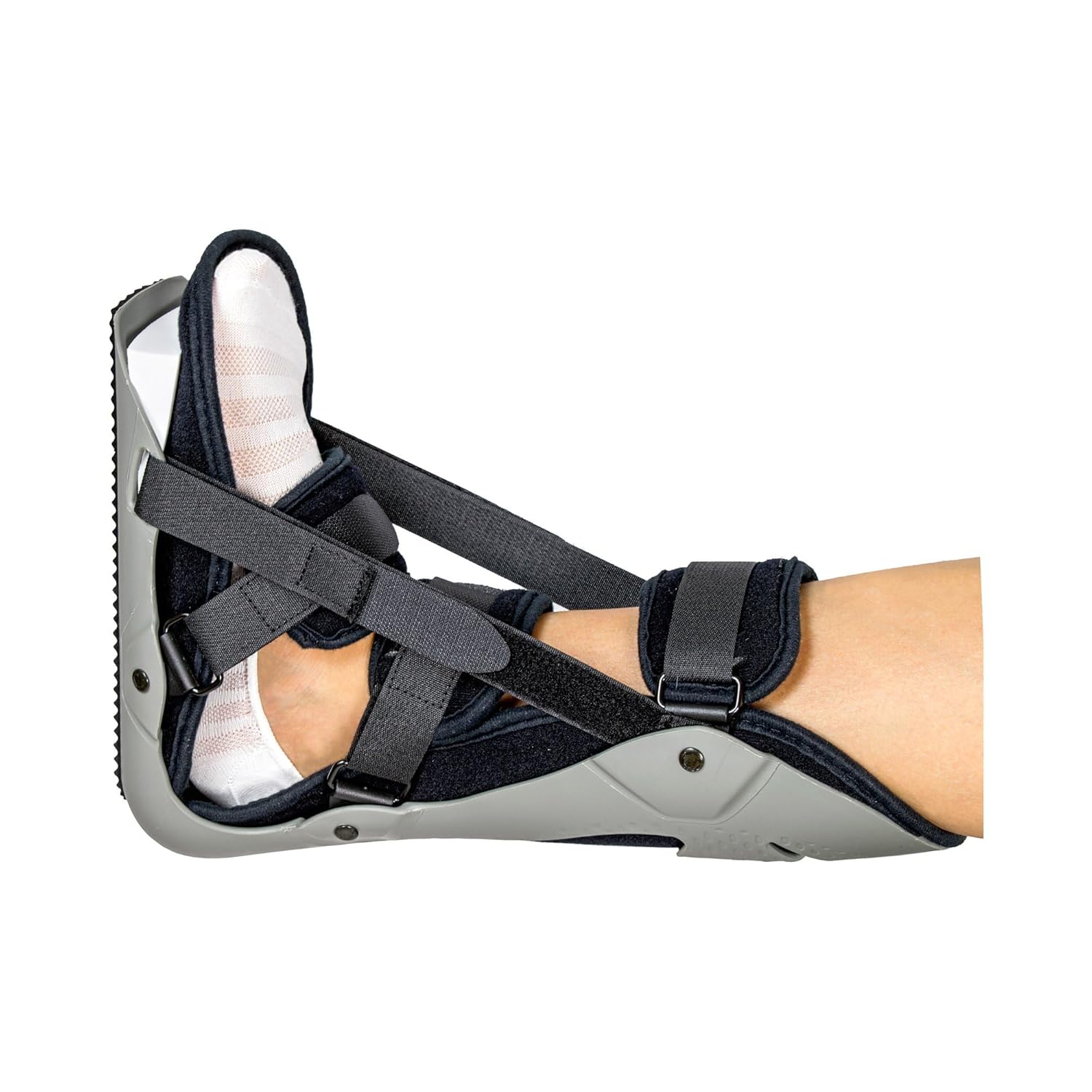 McKesson Large Plantar Fasciitis Night Splint for Left or Right Foot, Fits Male Shoe Sizes 9.5 to 11.5, Female 10 to 12.5