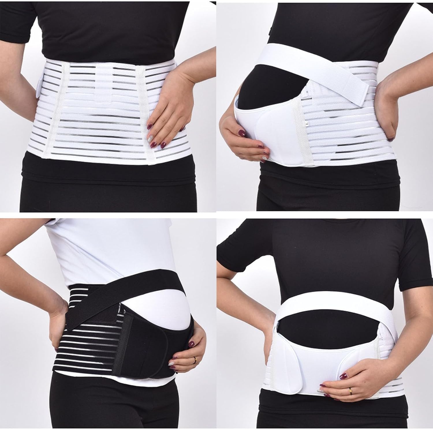Mutterschaftsstützgürtel, Stützgürtel Für Schwangere Frauen, Band Bauch Pregy Gürtel Zur Unterstützung Von Bauch, Taille, Becken Und Rücken, Skin, L