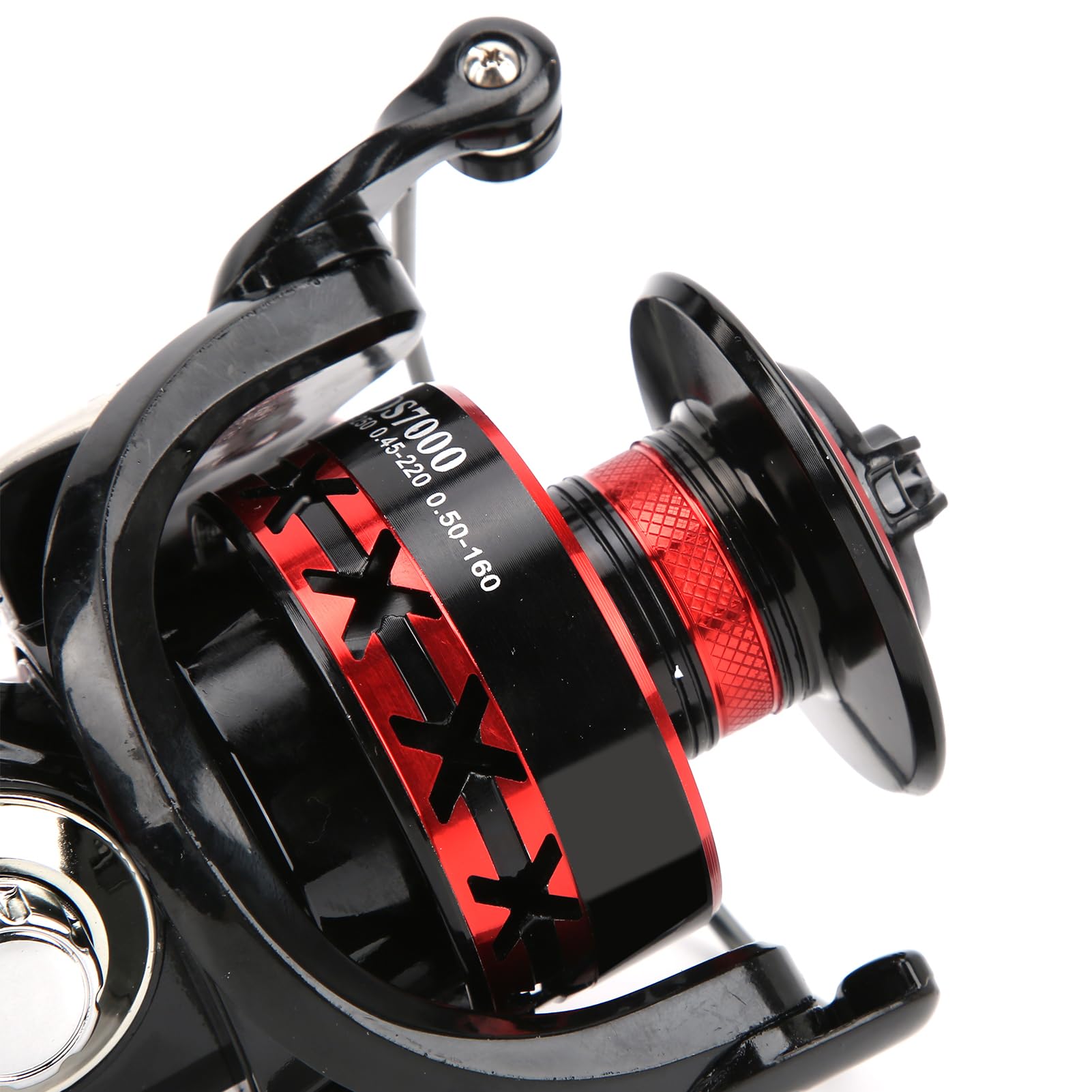 Fishing Kołowrotek Spinningowy o dużej prędkości Metalowa szpula Słonowodne Słodkowodne Bass Karp Sprzęt wędkarski z drutem o dużej pojemności Kubek do rzek Jeziora Oceany