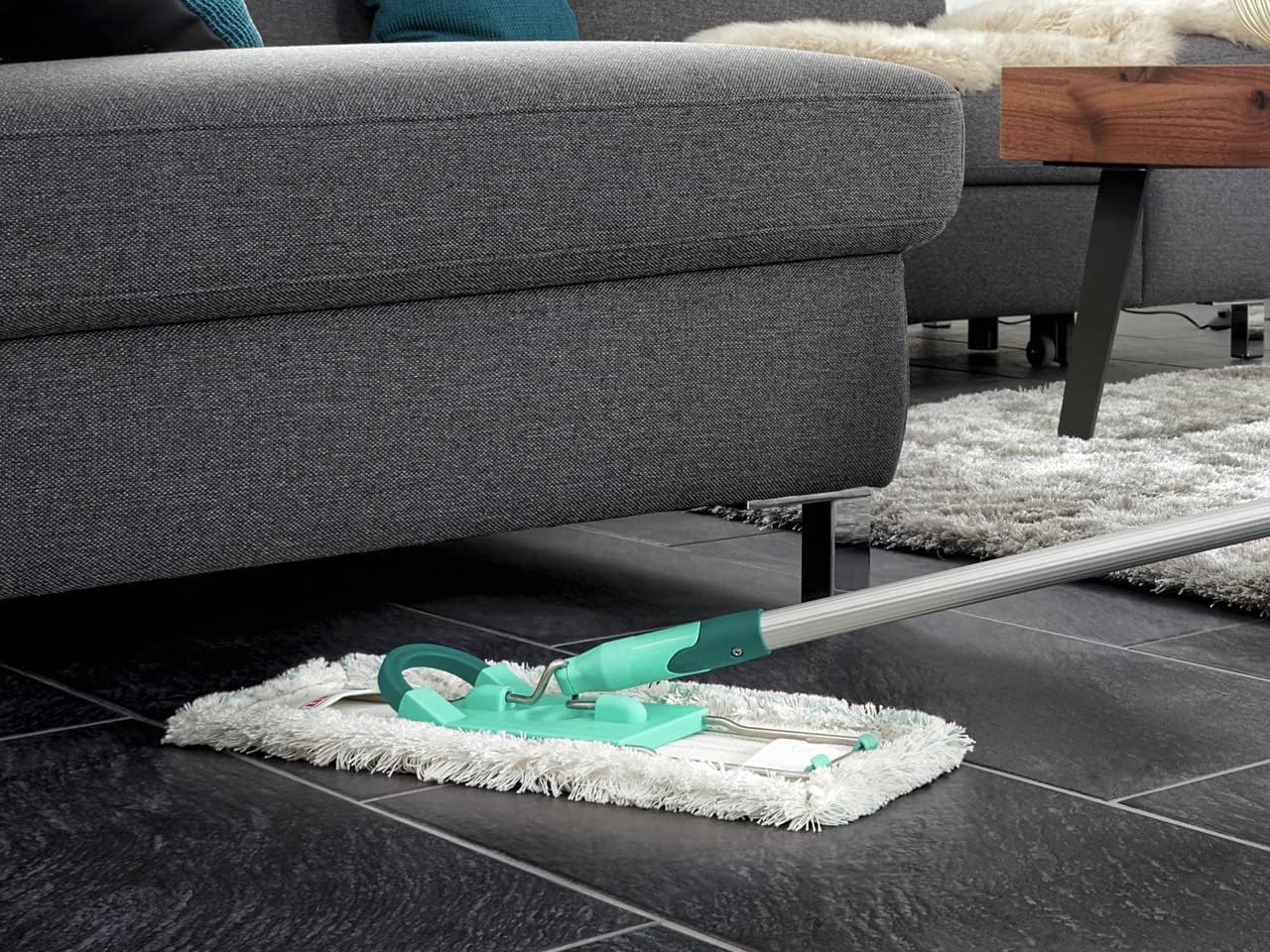 Leifheit Lavapavimenti Profi XL Cotton Plus, 42 cm Telescopico