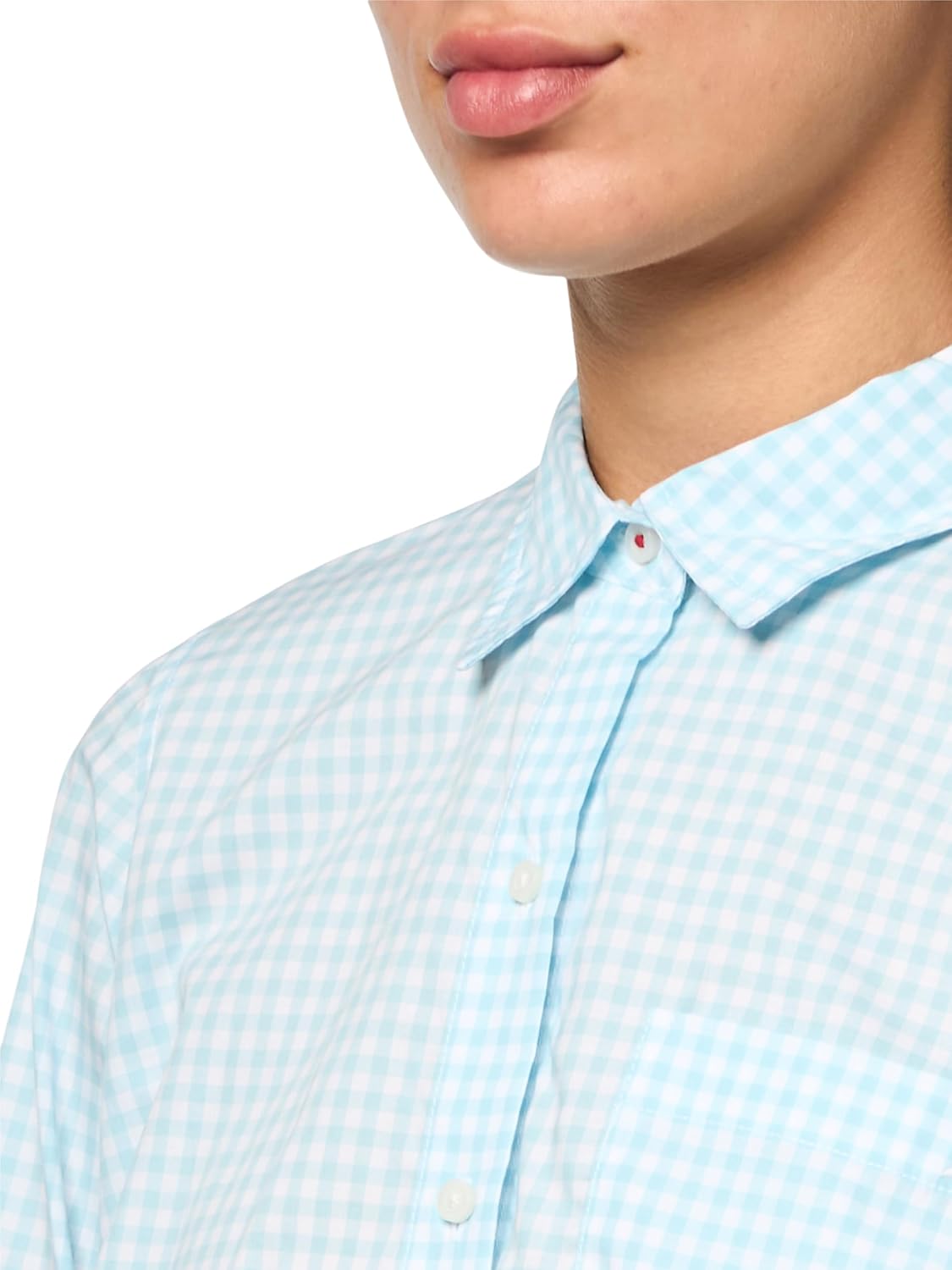 Nautica Womens Button Front Long Sleeve Roll Tab Shirt - Image 3