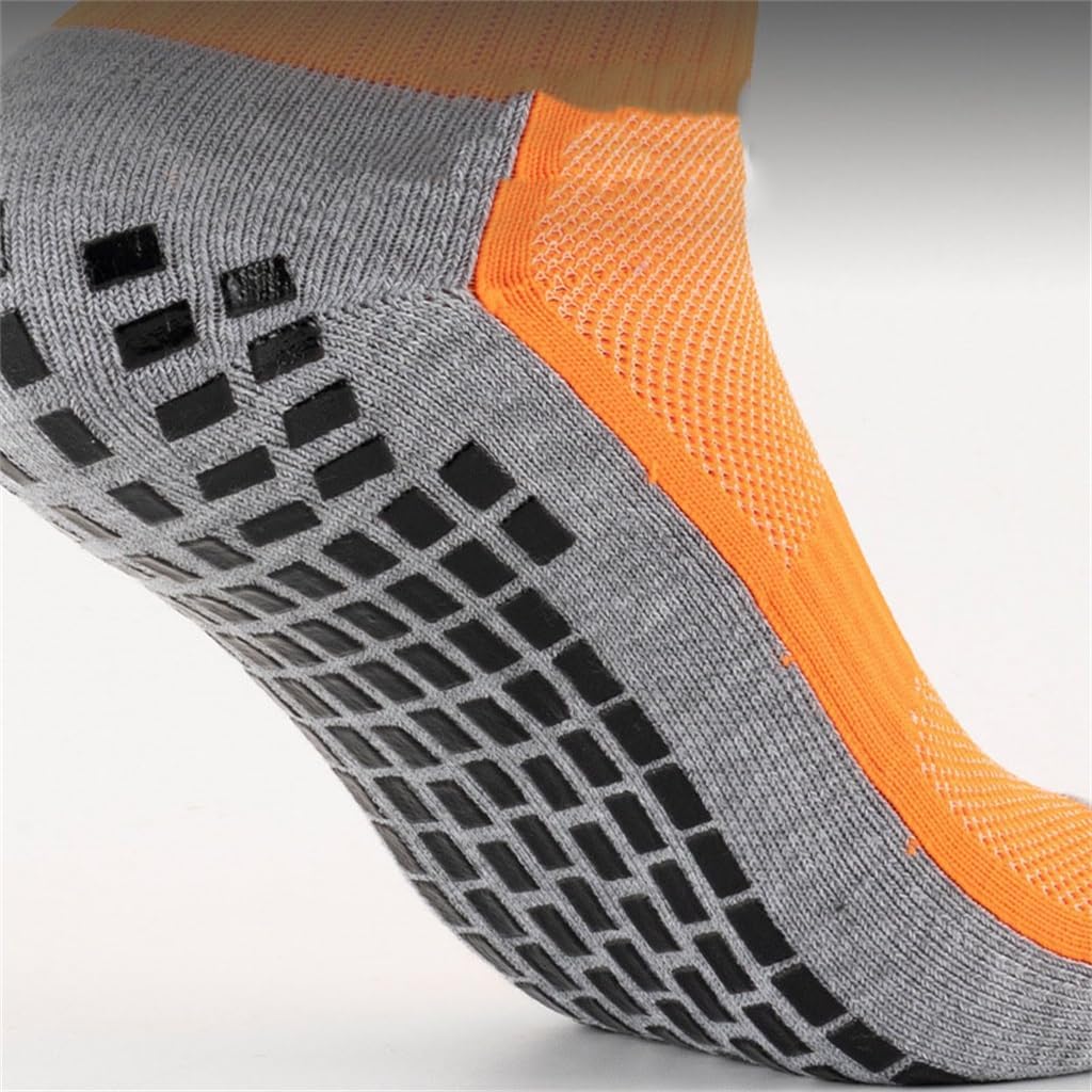 Mid Length Football Socks for Men's, Sweat Absorbing Towel Bottom Sports