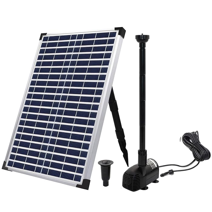 Buy ECOWORTHY Solar Fountain Water Pump Kit 20 W, 360GPH Submersible