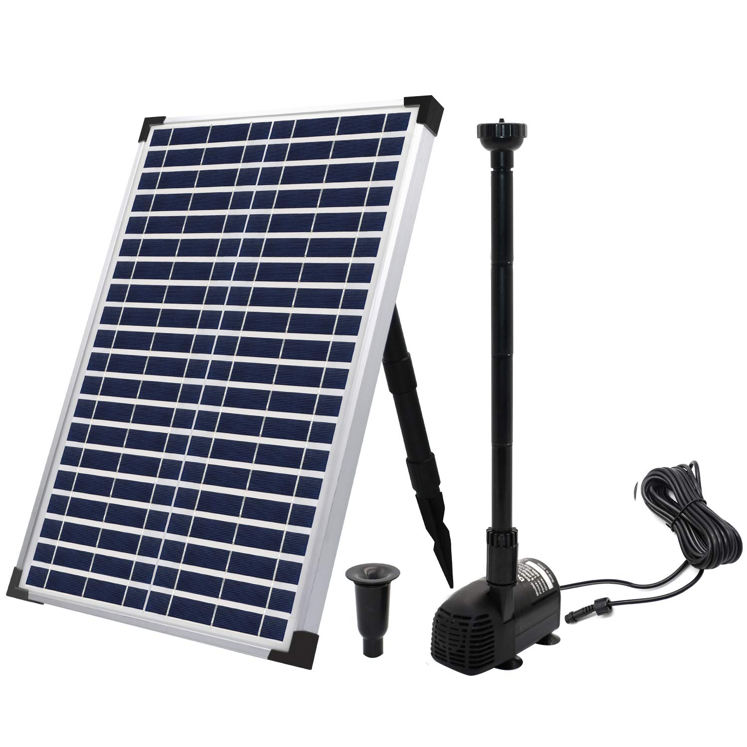 Buy ECOWORTHY Solar Fountain Water Pump Kit 20 W, 360GPH Submersible