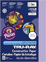 Vista 19 de Tru-Ray® Papel de construcción, 12.0 in x 18.0 in, 50% reciclado, azul atómico, paquete de 50