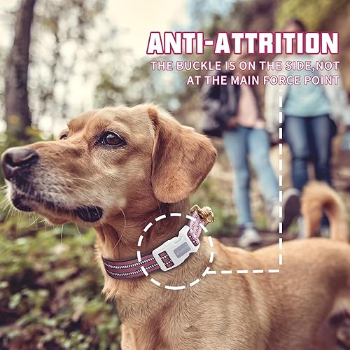 Miniatura 29 de Auroth Collar de perro Airtag, soporte ajustable para AirTag para perros medianos y grandes, soporte para collar de perro Airtag con anillo en D