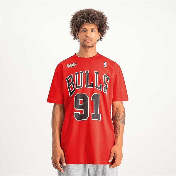 Mitchell & Ness NBA HWC Name & Number Tee - 3