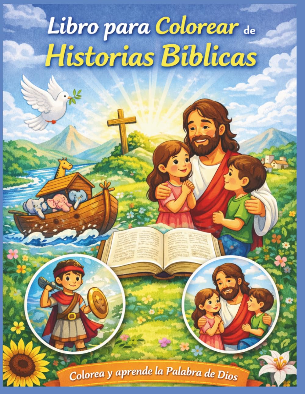 Libro para Colorear de Historias Biblicas