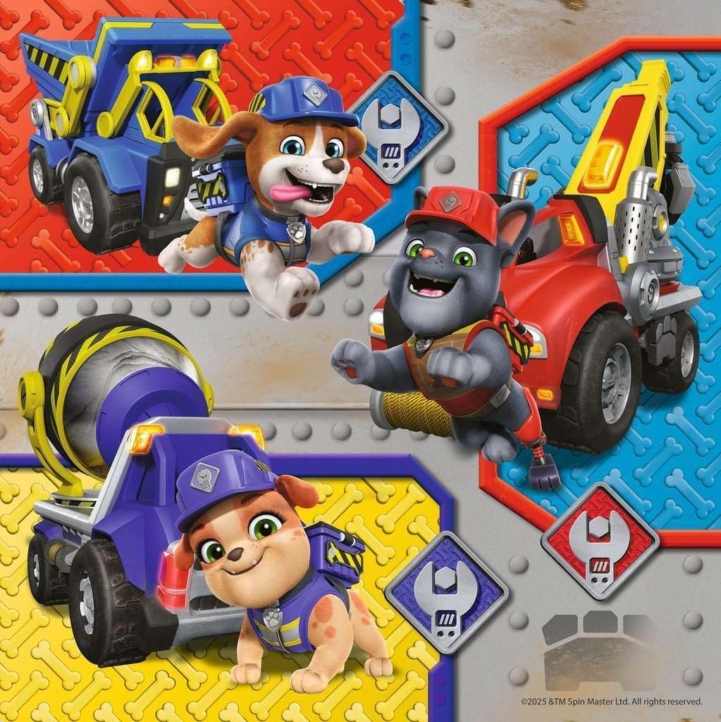 Ravensburger Kinderpuzzle - 12004168 Rubble & Crew - Puzzle for Kinder ab 5 Jahren, mit 3x49 Teilen