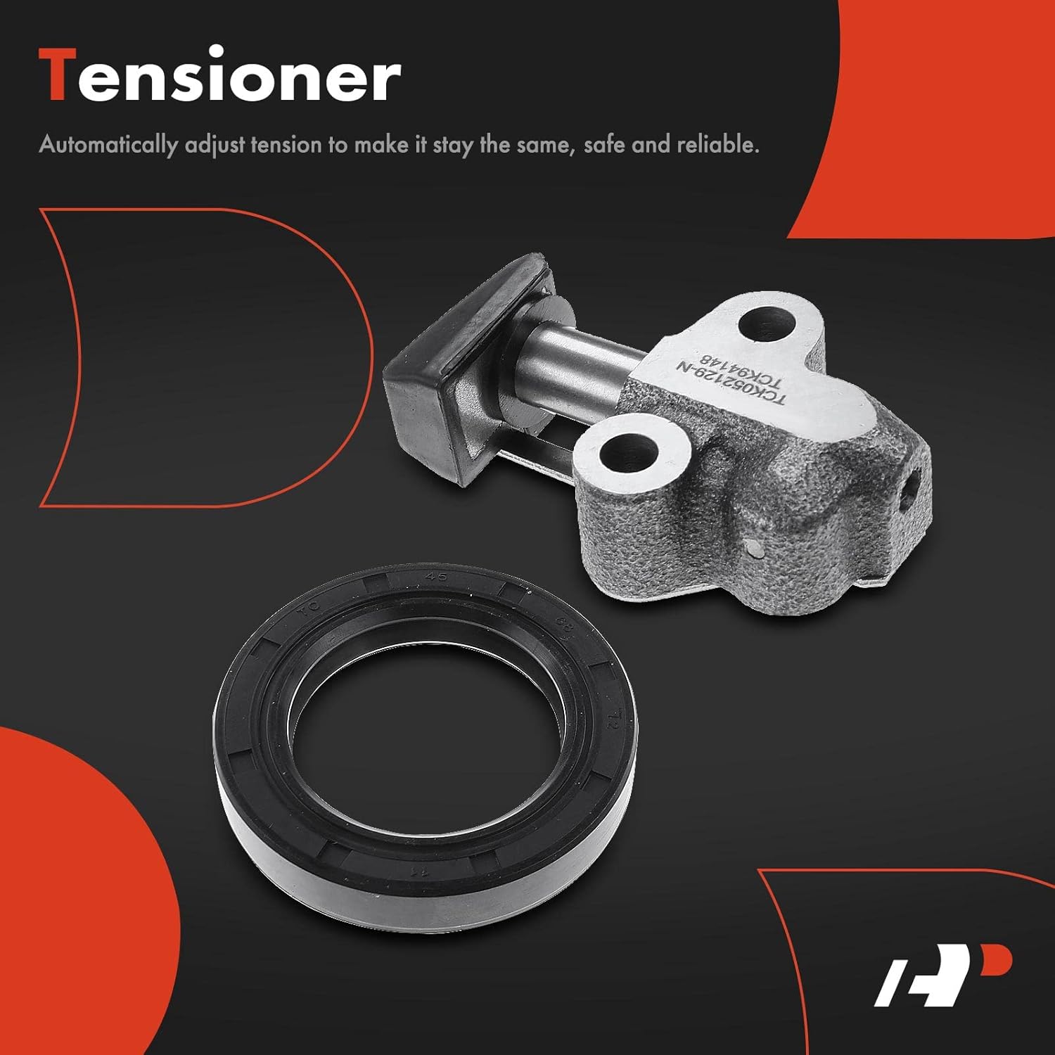 A-Premium Engine Timing Chain Kit W/Sprocket & Guide Rail [fits SOHC, L4 2.4L] Compatible with Toyota 4Runner 1985-1995, Celica 1985, Pickup 1985-1995, Replace# 1350635030, 1356235020