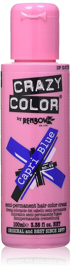 Renbow Semi-Permanent Hair Colour (Capri Blue)