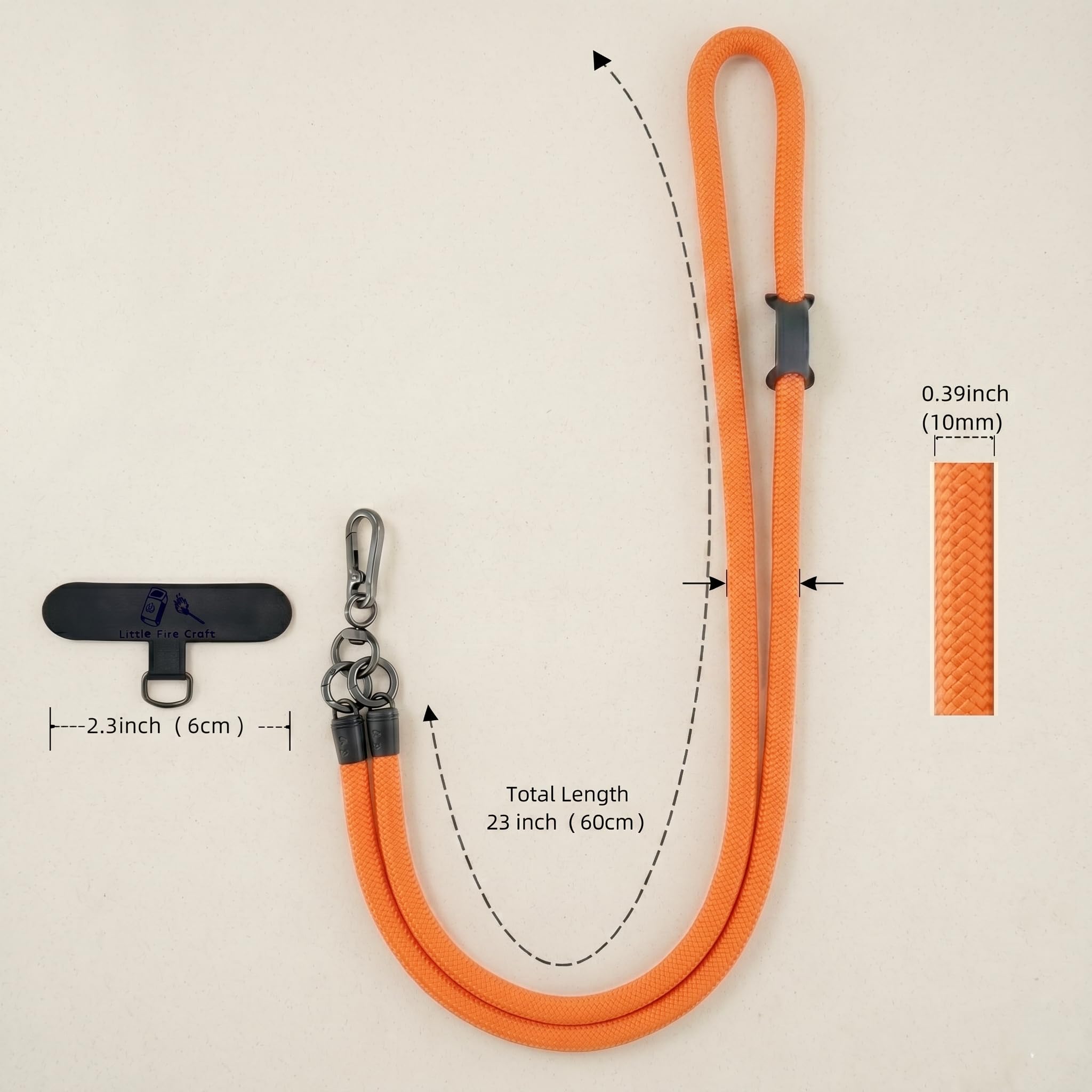 Amazon.com: Crossbody Cell Phone Lanyard Phone Strap Soft Rope