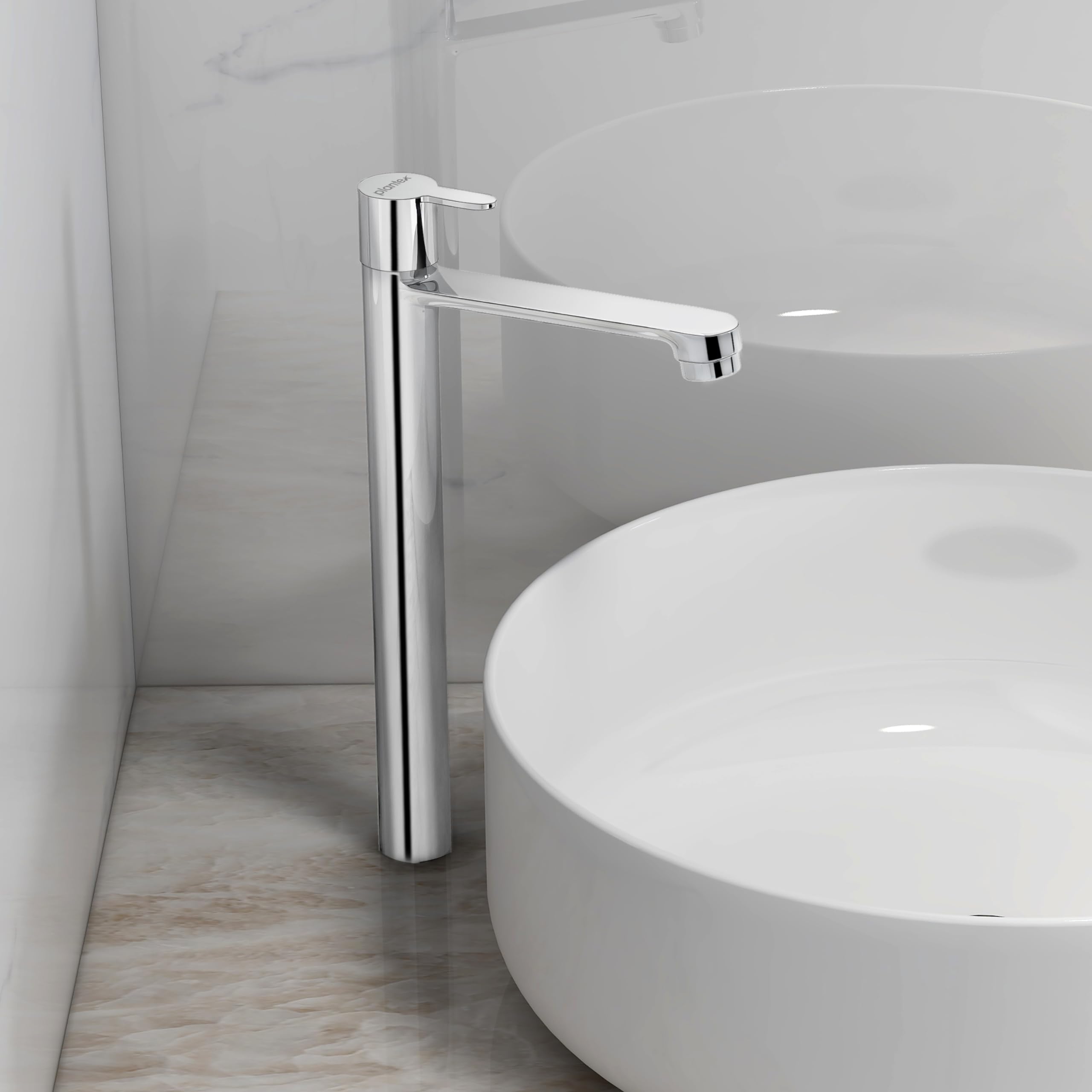 Plantex Pure Brass High Neck Pillar Cock Water Tap with Teflon Tape| Tabletop Wash Basin Tap with 7 Year Warranty (FLO-804-Mirror Chrome) (B092ZRHCR2) Amazon Price History, Amazon Price Tracker