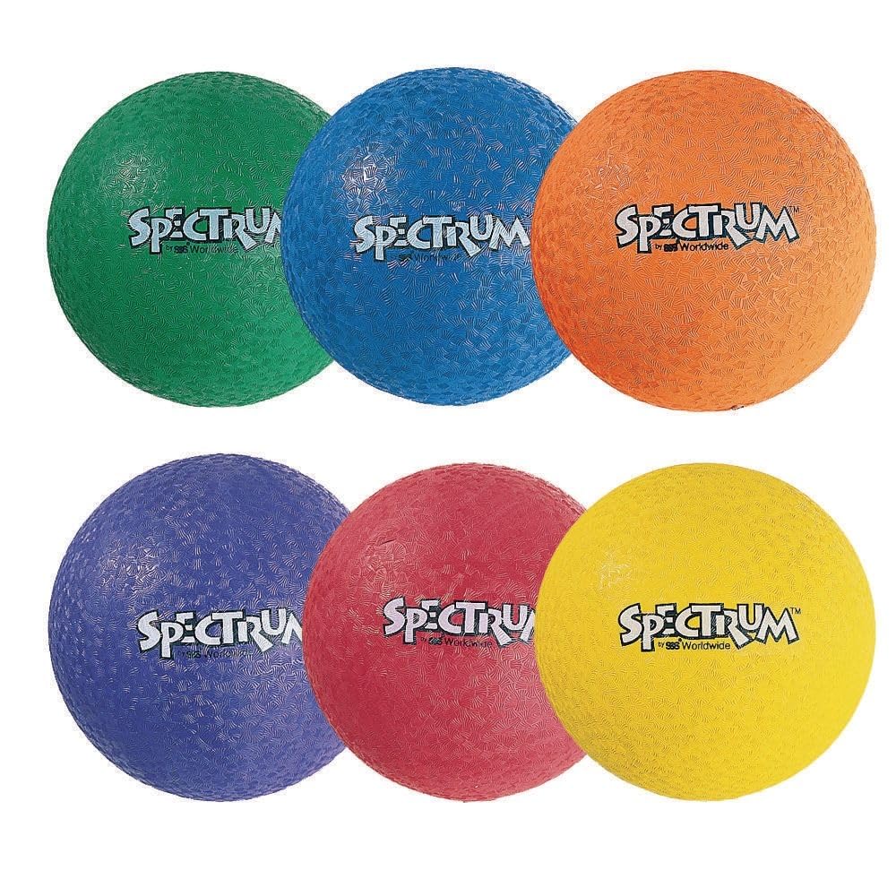 S&S Worldwide Spectrum(tm) Playground Balls, 10" (Set of 6)