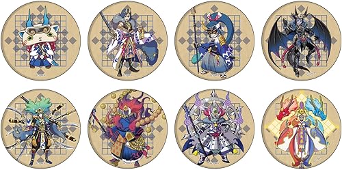 Yo-Kai Watch Punipuni 11 Yomashogi Ver. (Official Illustration) Can Badge, Box of 8