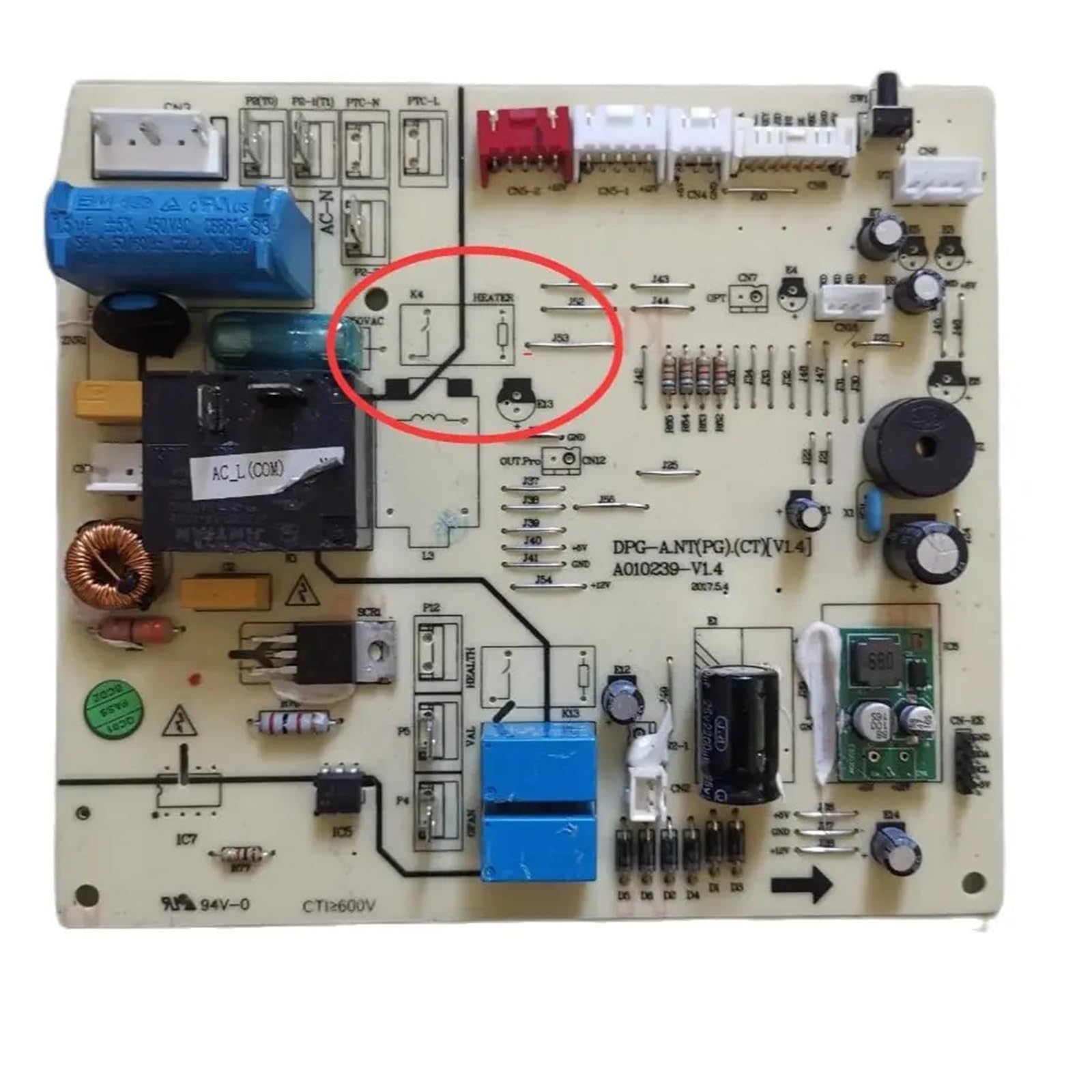 Bonzmxdkhq A Ir Conditioner Computer Board Circuit Board Dpg-.Nt 010239 Part(A)