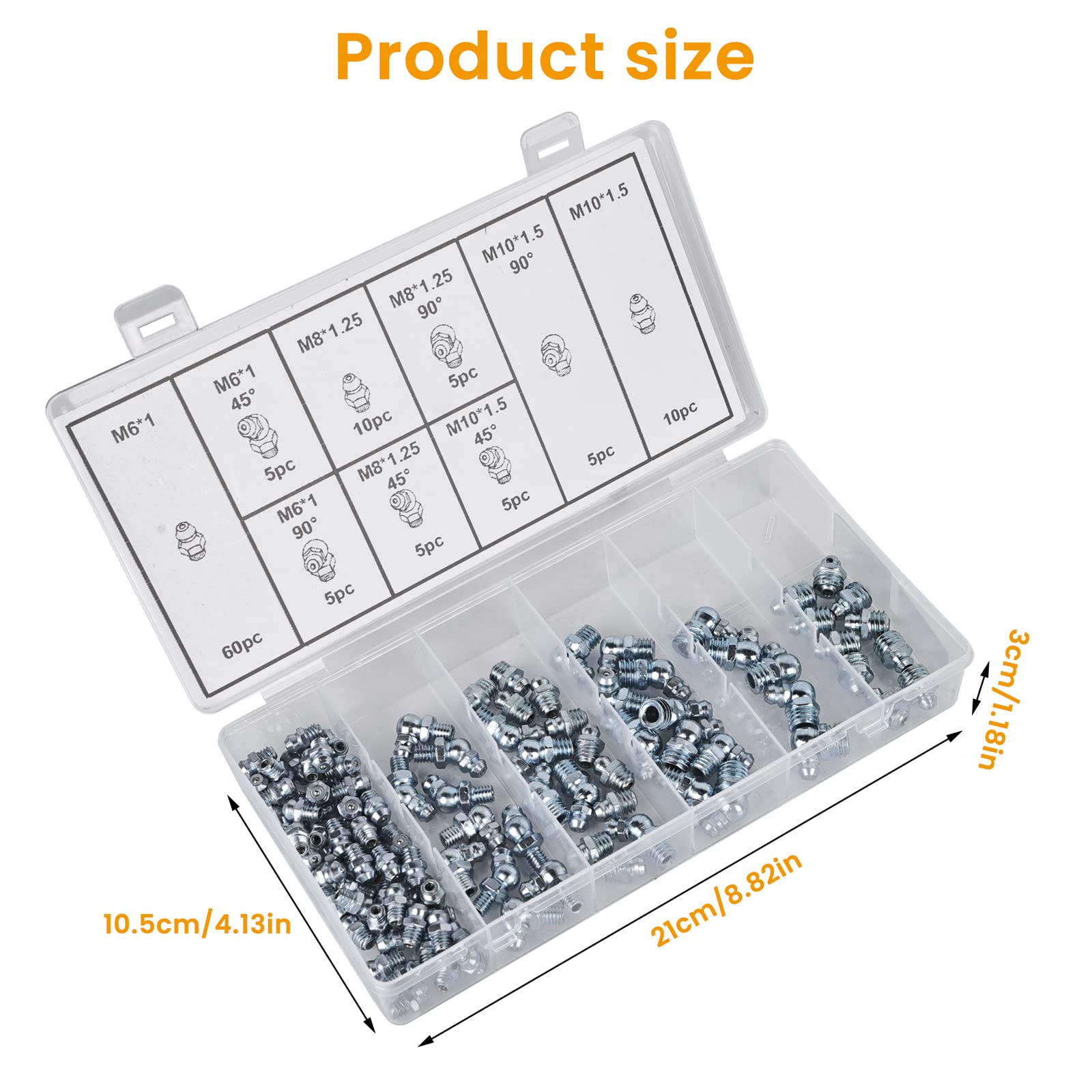 Raccordi PNEUATICI TAILONZ In Rae Aschio Diritto 8 OD Tubo X 1/2 - Foto 13