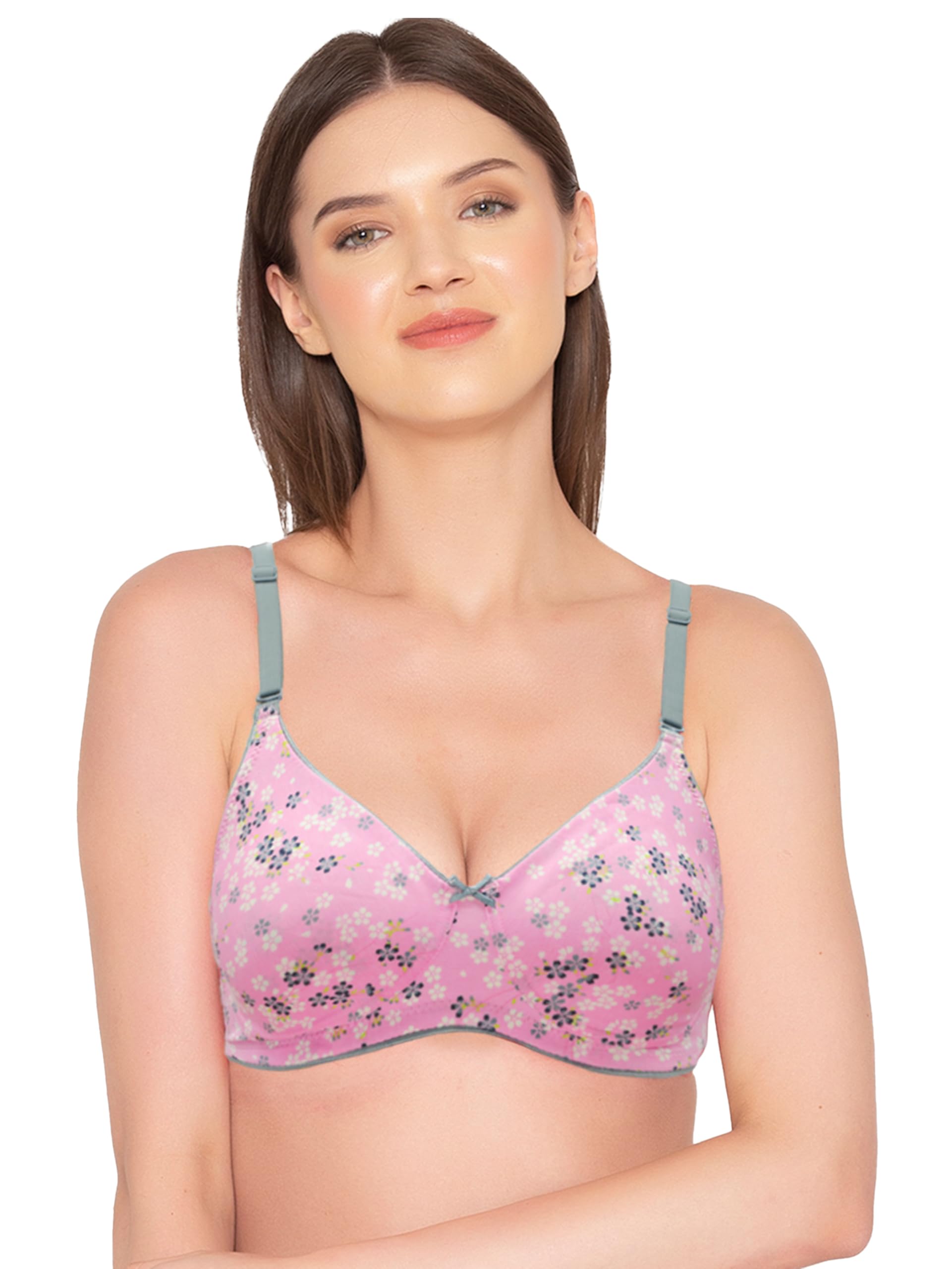 groversons paris beauty Women's Printed Everyday T-Shirt Bra, Comfortable, Non-Padded (BR126)-picture-16