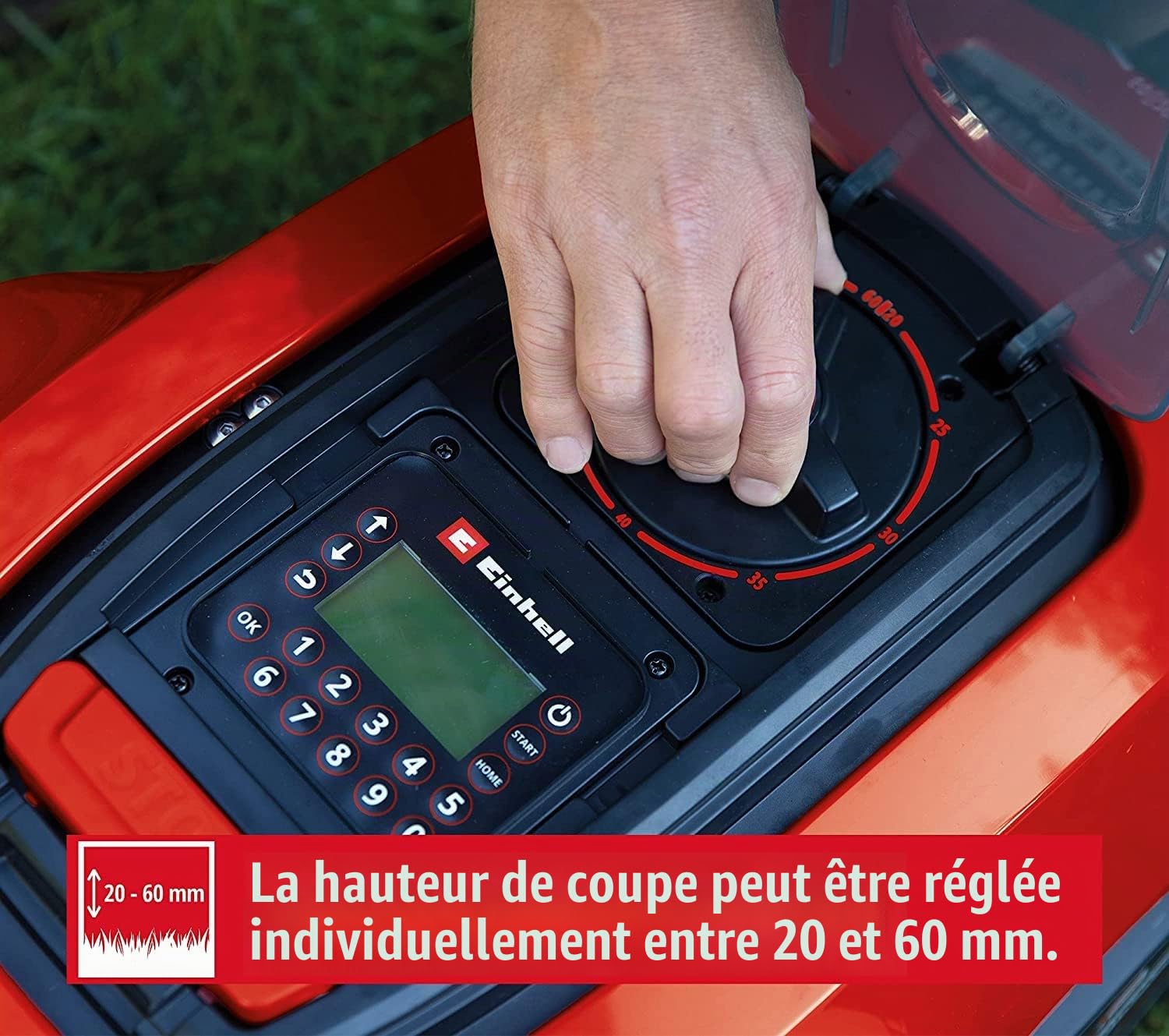Einhell Robot-Tondeuse FREELEXO 1200 LCD BT