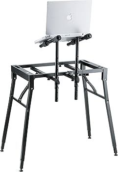 K&M キーボードスタンド 18950 折りたたみ収納可 テーブルタイプ Amazon | K&M テーブル型キーボードスタンド 【18950】 カラー