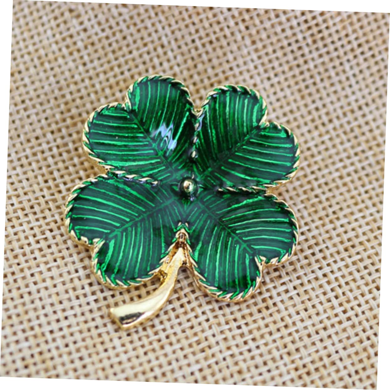 NOLITOY 9 Piezas De Recuerdos De Fiesta Irlandeses Broches De Cuatro Hojas Broches Verdes Embutidoras De Medias Alfiler De Sombrero Ebt Alfileres Irlandeses Accesorios Para El Día