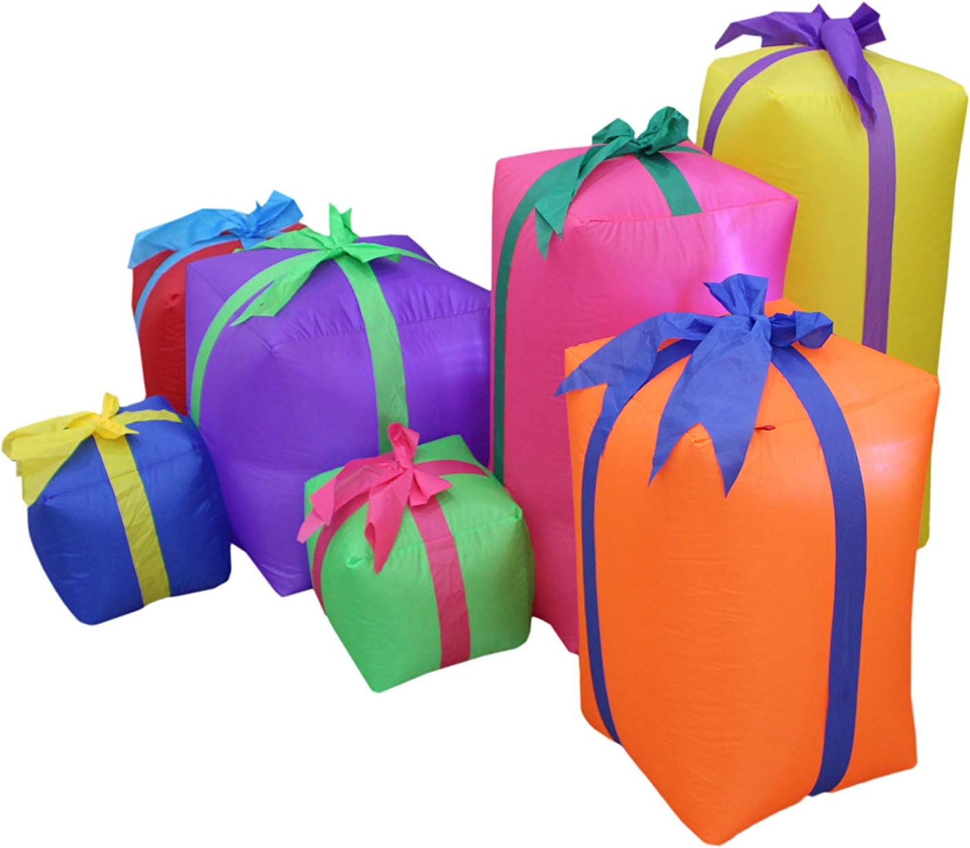 6 FT Lighted Christmas Inflatable Snowman Family with Penguins and Tree – Outdoor/Indoor Yard Blow-Up Holiday Decoration with Built-in LED Lights, Self-Inflating Blower & Weather-Resistant Material - Image 4