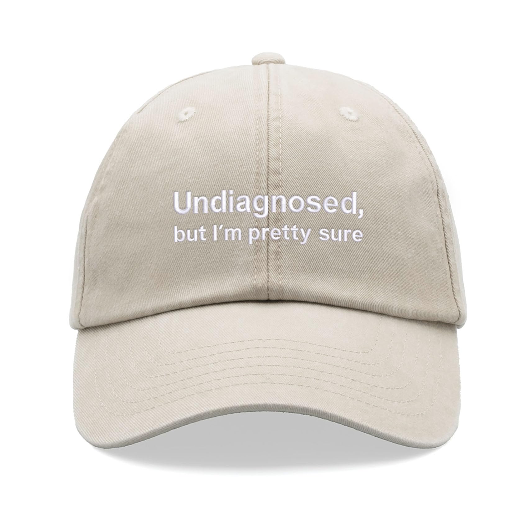 Cap Base Unisex Stone Undiagnosed, But I'm Pretty Sure Baseball Cap Vintage Washed Dad Hat Low Profile Adjustable