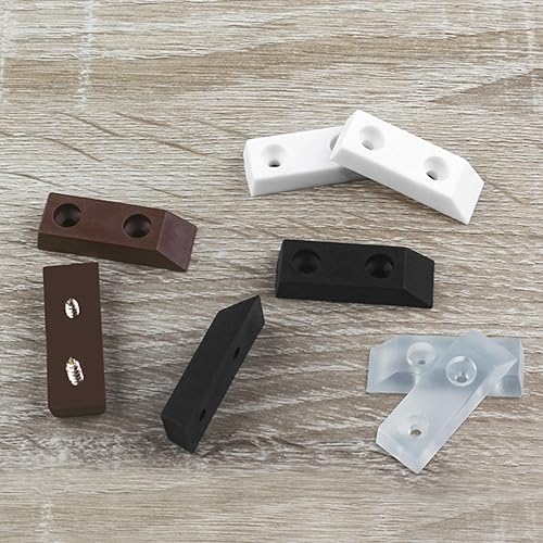 Miniatura 6 de HJYZY 30 piezas rectangulares de goma para patas de muebles para elevar los pies de los muebles, a prueba de humedad, antideslizantes, aislamiento