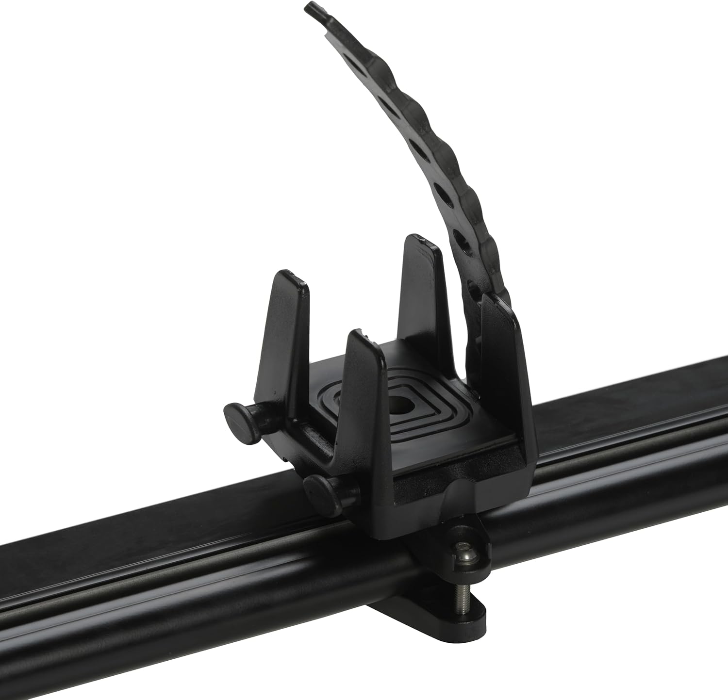 Multi Purpose Holder for Car Roof Rack Cross Bars for Carrying skis, ski Poles, Fishing rods, Kayak Paddles, Spades, Shovels | Universal Mount- Qty -2