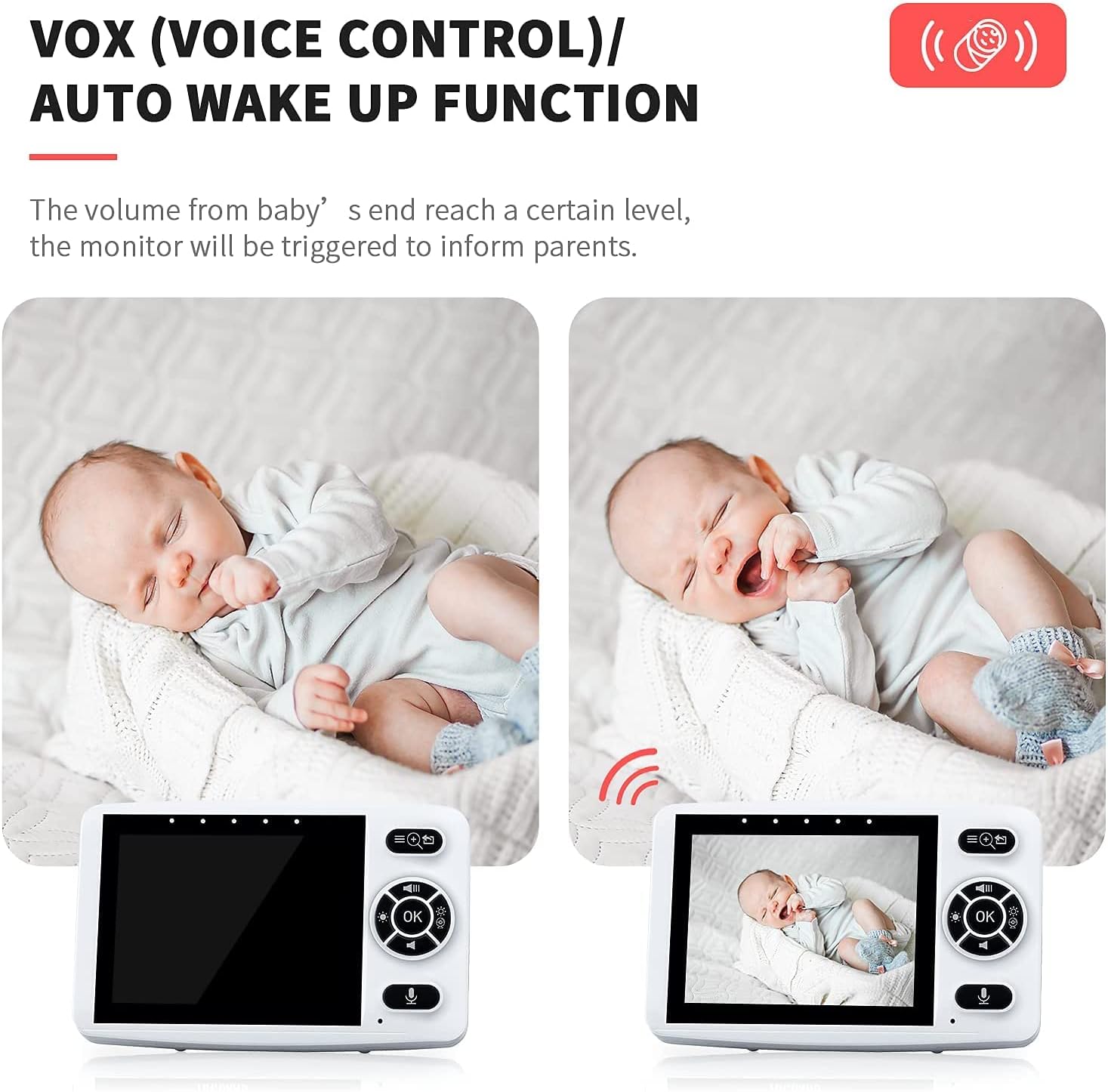 VOX auto wake up function demonstration
