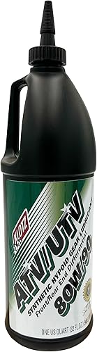 Klotz ATV UTV SXS 80W-90 Líquido diferencial de extremo delantero y trasero sintético Klotz lubricante  32 onzas  Protección diferencial de