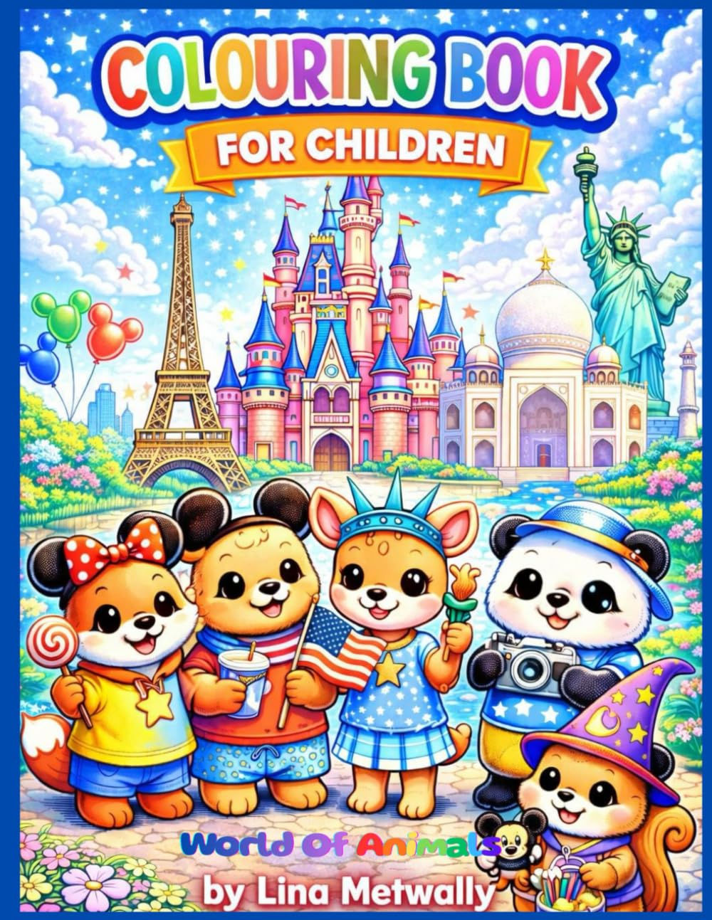 World of Animals Coloring Book: Explore and Color Animals from Around the World