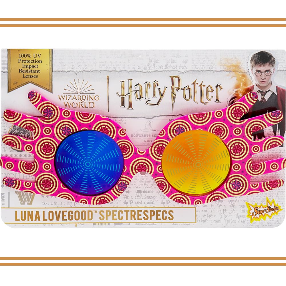 Sun-Staches Luna Lovegood Spectrespecs, Silver Blue - Image 3