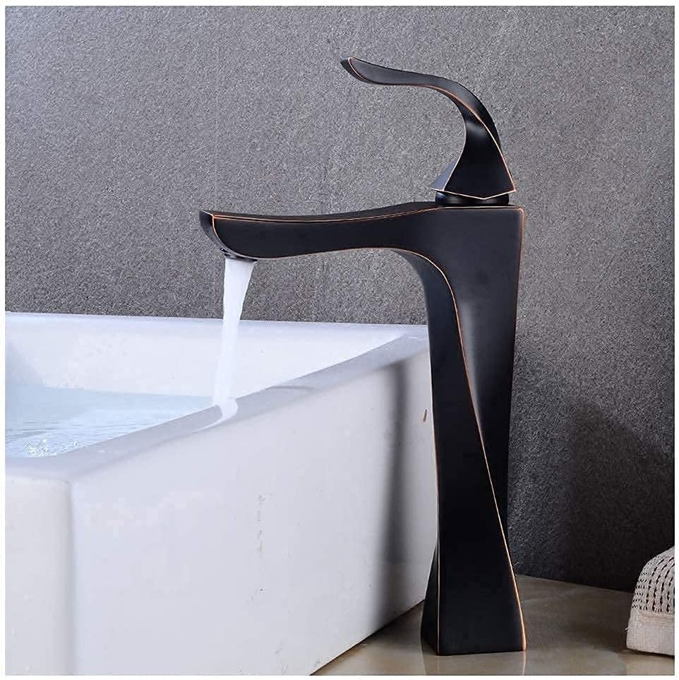 Robinet de cuisine noir mat avec douchette mitigeur moderne monotrou à levier