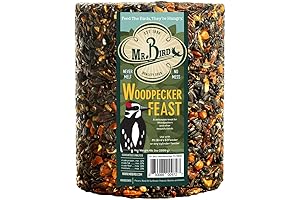 Mr. Bird's Woodpecker Feast Birdseed Cylinder