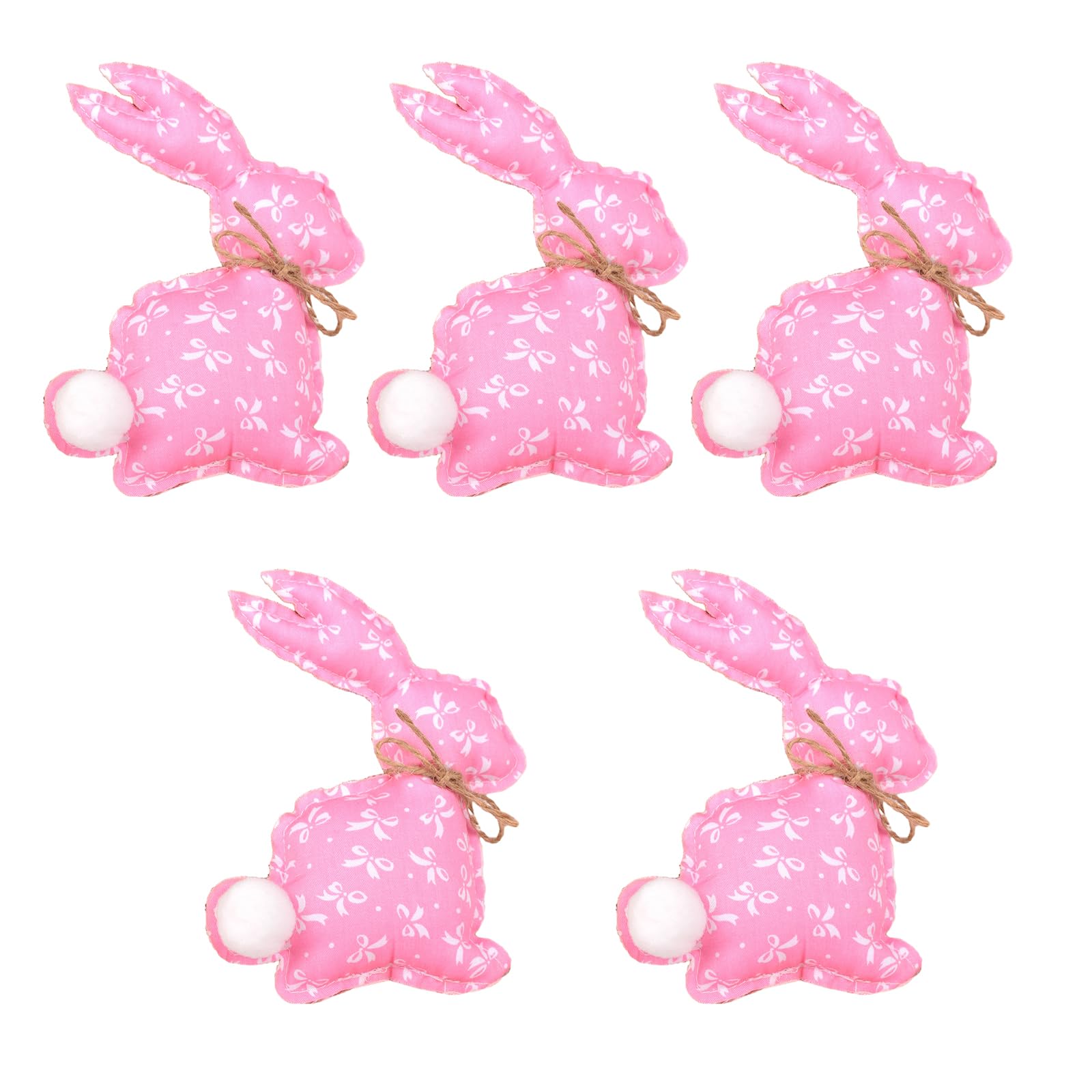 Elnwnnkc 5pcs Lovely Easter Pendant Perfect for Easter Home Party Decoration Bunnies Decoration Colorful Toy Pendant