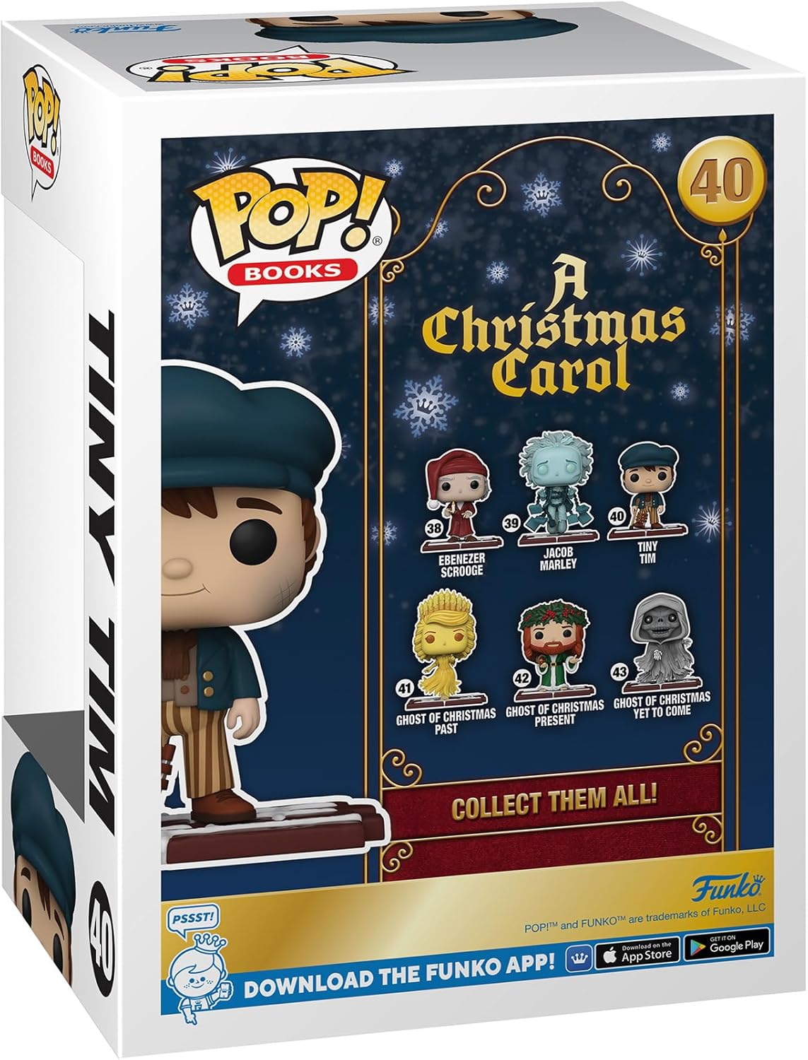 Funko POP Movies: A Christmas Carol - Tiny Tim - Collectable Vinyl Figure - Gift Idea - Official Merchandise - for Kids & Adults - Movies Fans - Model Figure for Collectors and Display