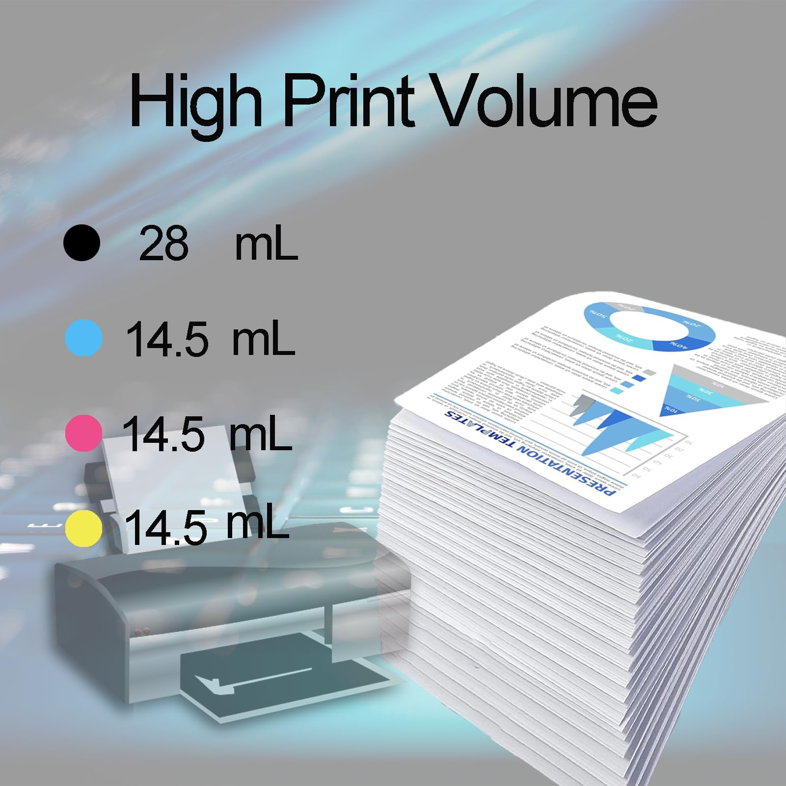 Cartouche D'encre Cyan Compatible Lexmark PRO910 (série 150XL Avec Puce) - Neuf