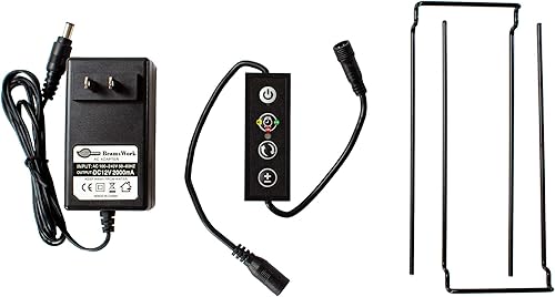 Miniatura 5 de Vivio - Lámpara LED blanca y azul para acuario de acuario, cíclidos de agua dulce, temporizador fijo de 12, 20, 24, 30, 36, 48, 72 (48-52 pulgadas)