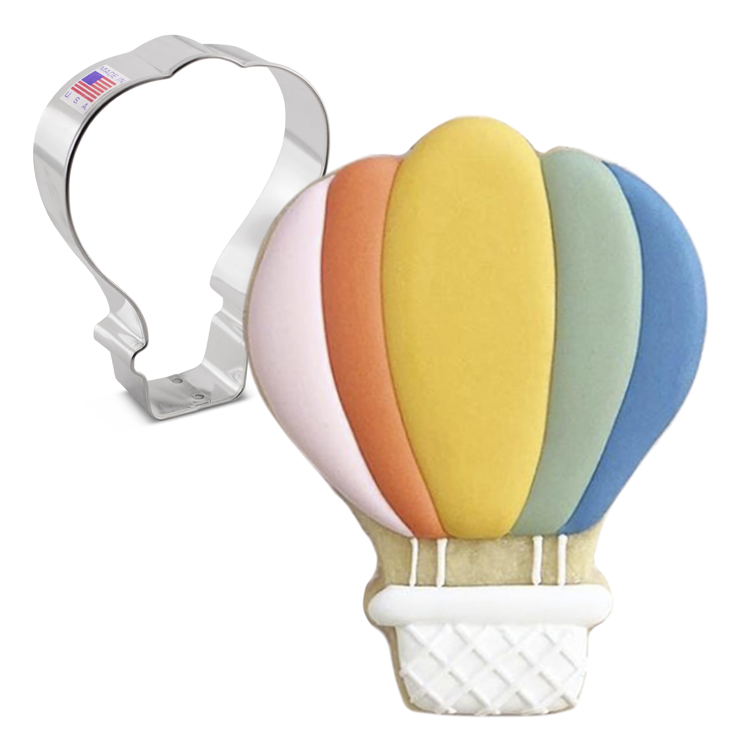 Ann Clark Hot Air Balloon Cookie Cutter, 10.8 cm Made in USA
