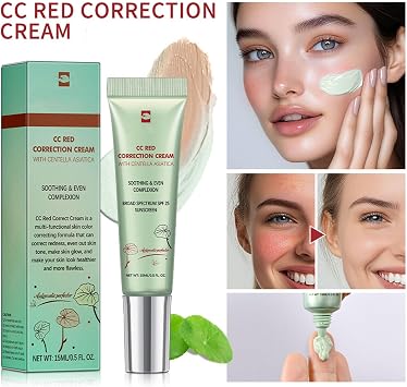 CC Cream Foundation, CC Red Correct with Centella Asiatica