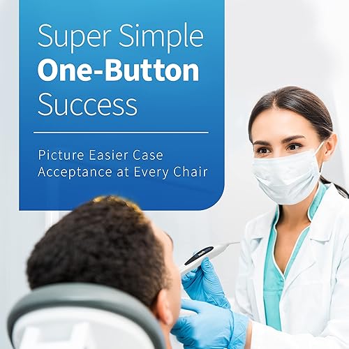 Miniatura 5 de Cámara intraoral, imágenes nítidas con una cámara dental fácil de usar, rápida y con un solo botón, compatible con más de 50 suites de imágenes