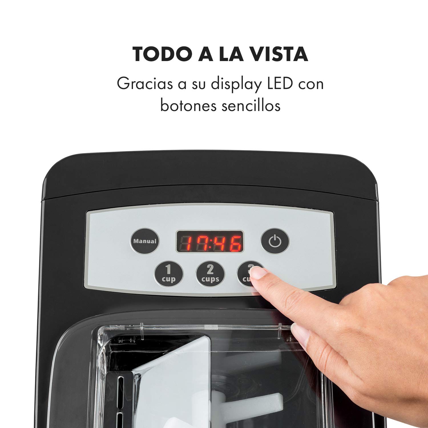 Pastelera Eléctrica Klarstein Pastamania-260W Automática con 7 Accesorios, 500g de capacidad, Silenciosa 60dB, Pantalla LED, Proceso de amasado en 3 Minutos,Molde para Raviolis y Cortador incluidos.
