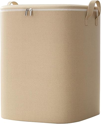 Miniatura 6 de Almacenamiento resistente con asas reforzadas, caja de almacenamiento para clasificación de armario con doble cremallera, bolsas de ropa de