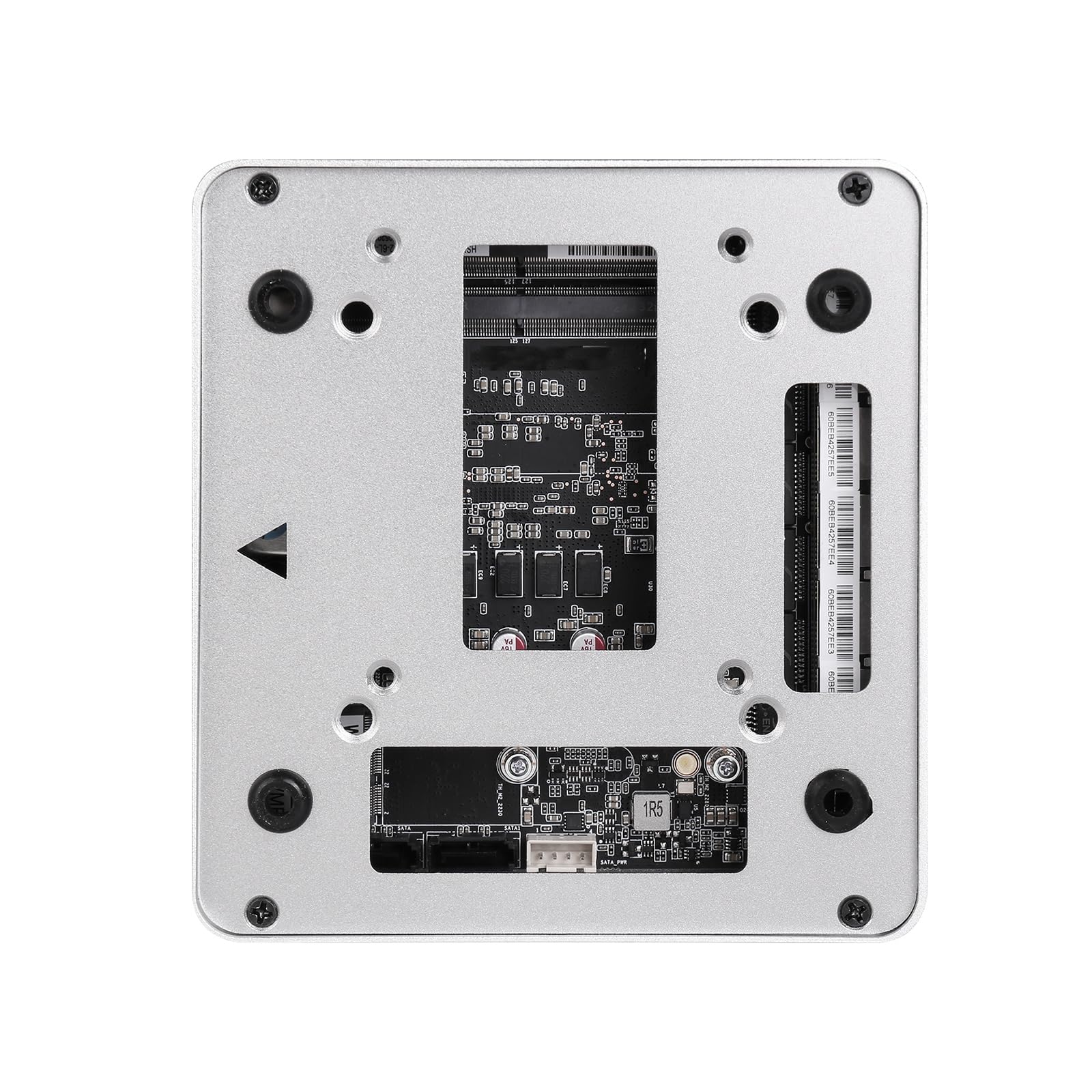Micro Firewall Appliance, Mini PC, PFSense, Mikrotik, OPNsense, VPN, Router PC, Pentium Gold 7505, RS54, 6 x 2.5GbE LAN, DP, HDMI, Type-C, with Fan, 8G RAM, 64G SSD